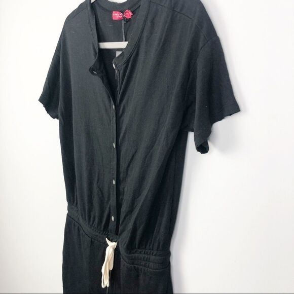 N:PHILANTHROPY | Black Finn Drawstring Romper S - Picture 9 of 16